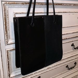 Two-Toned Lady Tote Bag